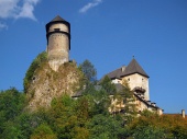 Opevnenie Oravského hradu na vysokej skale