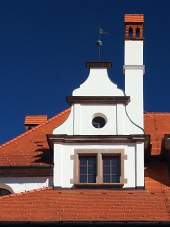 Unikátna stredoveká strecha s komínom