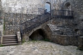 Interiér hradu Strečno