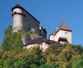 Oravský hrad na vysokej skale, Slovensko