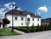Vzácny svadobný palác v meste Bytča na Slovensku