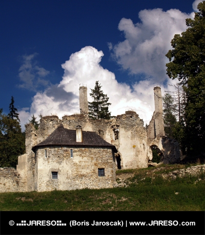 Sklabinský hrad a kaštieľ