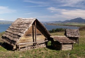 Starodávne drevené domy