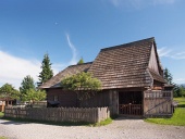 Historický drevený dom v Pribyline
