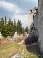 Zrúcanina hradu Lietava, Slovensko