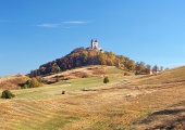 Kalvária v meste Banská Štiavnica na Slovensku