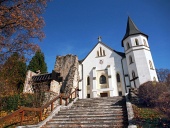 Rímsko-katolícky kostol v Mošovciach na Slovensku