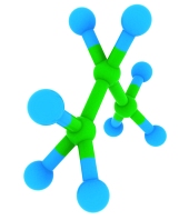 Propán (C3H8 Molekula)