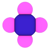 Metán (CH4 Molekula)